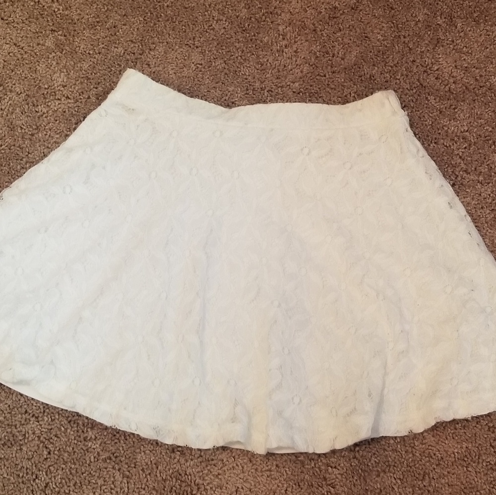 Lace skater skirt